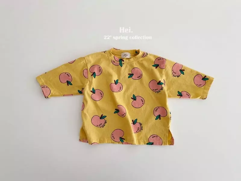 Hei - Korean Children Fashion - #littlefashionista - Apple Tee - 7