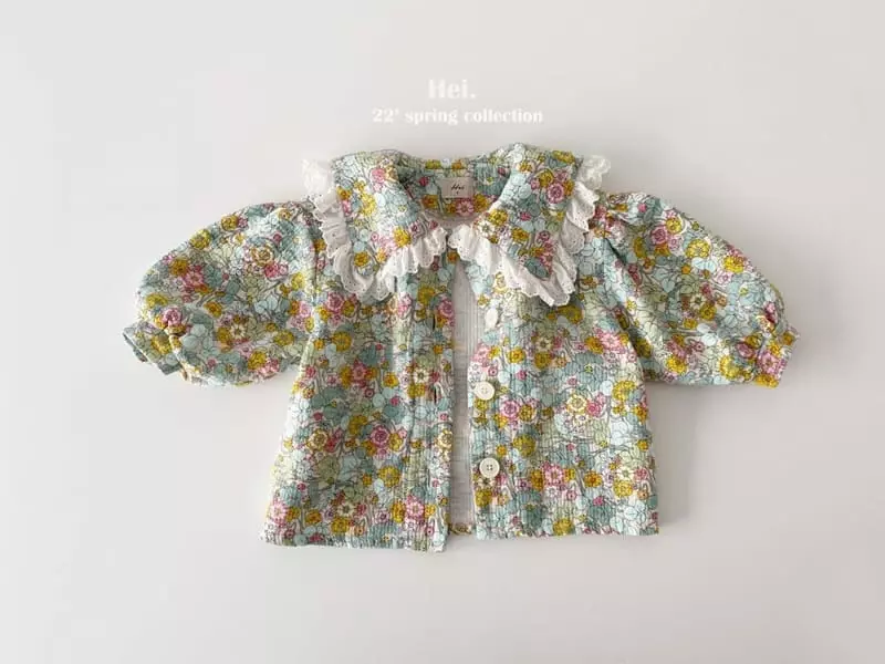 Hei - Korean Children Fashion - #minifashionista - Flower Play Jacket - 7