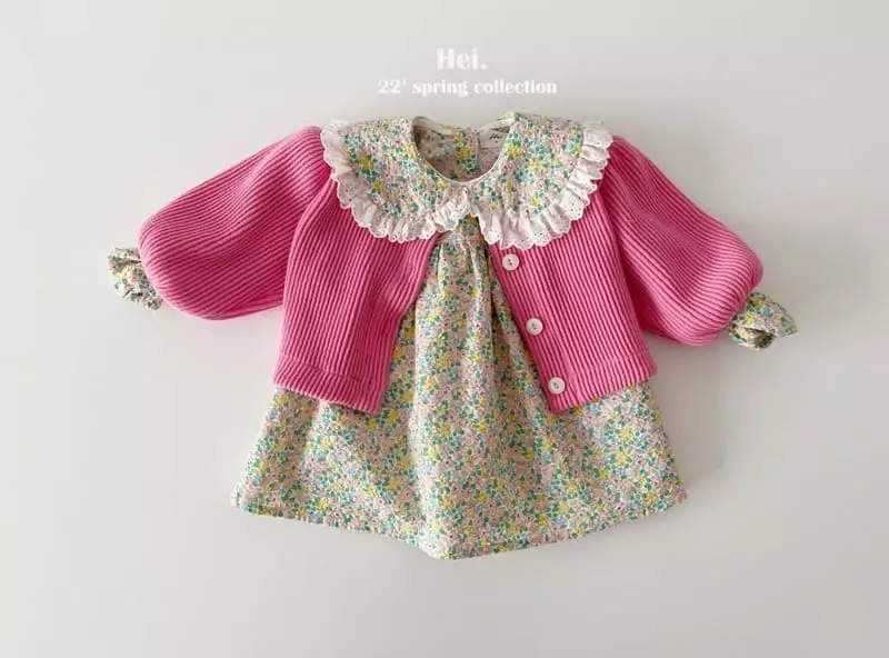 Hei - Korean Children Fashion - #minifashionista - Collar Mini One-piece