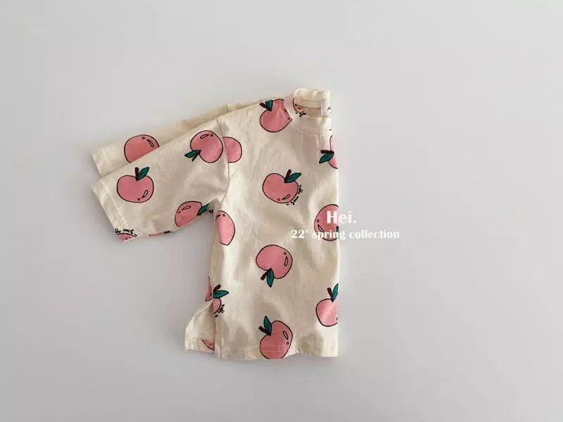 Hei - Korean Children Fashion - #minifashionista - Apple Tee - 9
