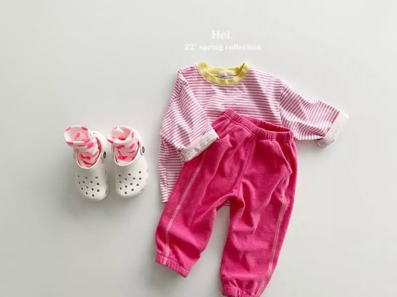 Hei - Korean Children Fashion - #minifashionista - Terr Jogger Pants - 6