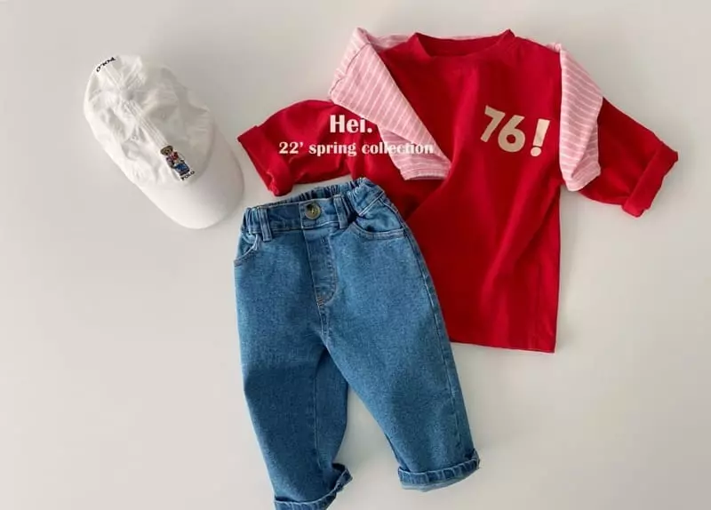Hei - Korean Children Fashion - #minifashionista - 76 Tee - 2
