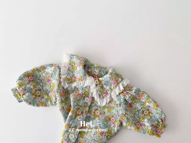 Hei - Korean Children Fashion - #prettylittlegirls - Flower Play Jacket - 8