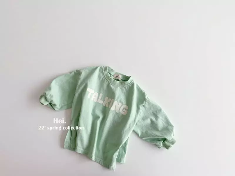 Hei - Korean Children Fashion - #prettylittlegirls - Talking Tee - 8