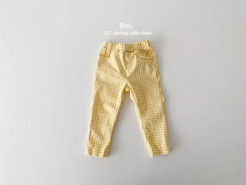 Hei - Korean Children Fashion - #toddlerclothing - Check Check Skinny - 4