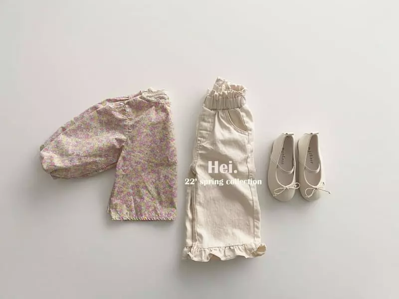 Hei - Korean Children Fashion - #stylishchildhood - Frill Pants - 2