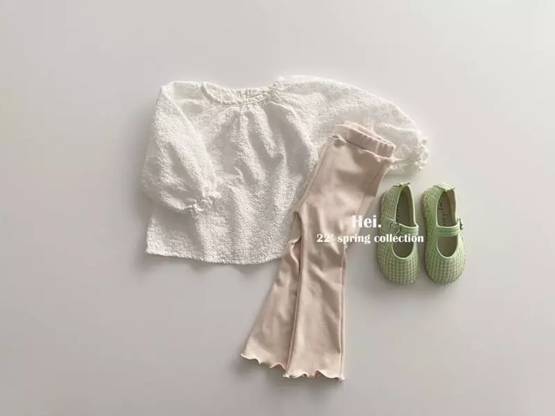 Hei - Korean Children Fashion - #toddlerclothing - Lace Blouse - 9