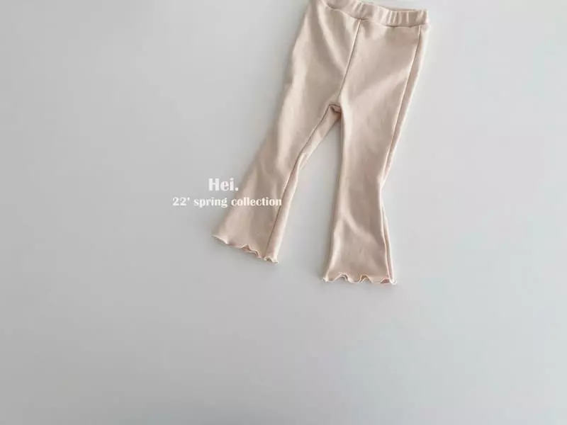 Hei - Korean Children Fashion - #toddlerclothing - Sweet Bootscut Leggings - 8
