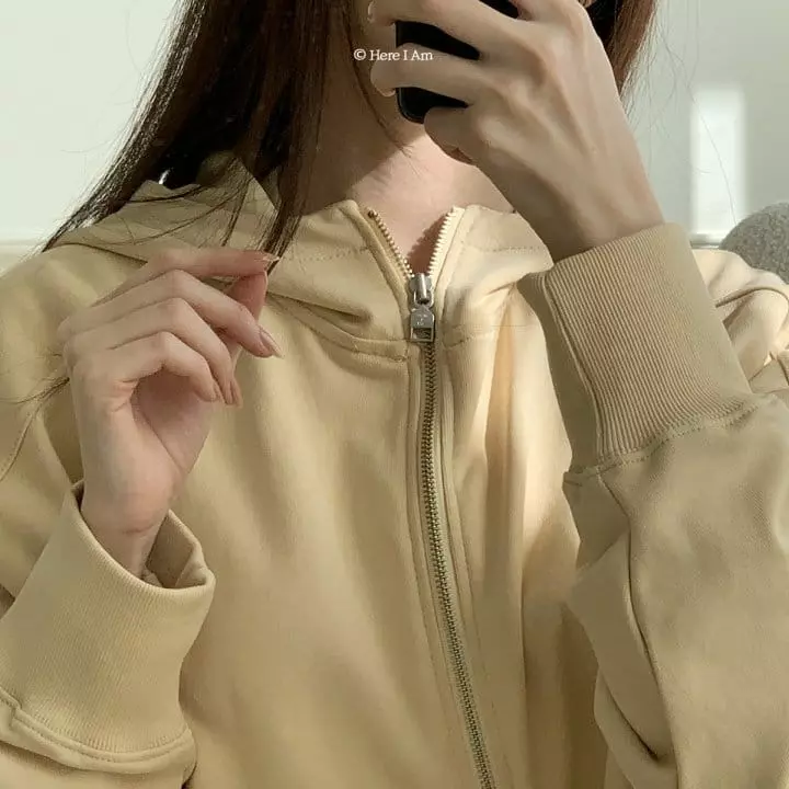 Here I Am - Korean Children Fashion - #childrensboutique - Stead Hoody Zip-up - 8