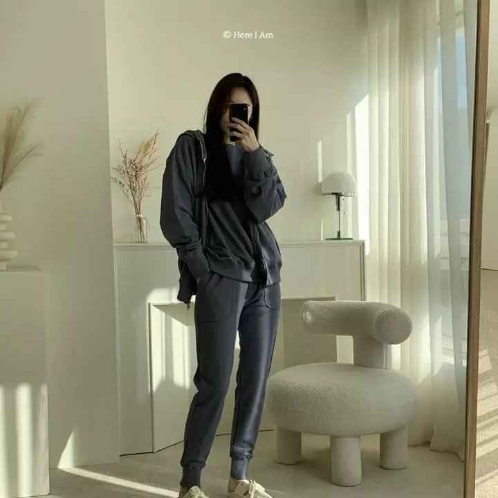 Here I Am - Korean Children Fashion - #discoveringself - Stead Hoody Zip-up - 10