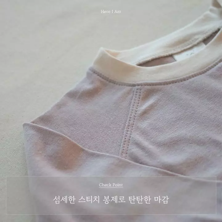 Here I Am - Korean Children Fashion - #littlefashionista - Maren Modal Top Bottom Set