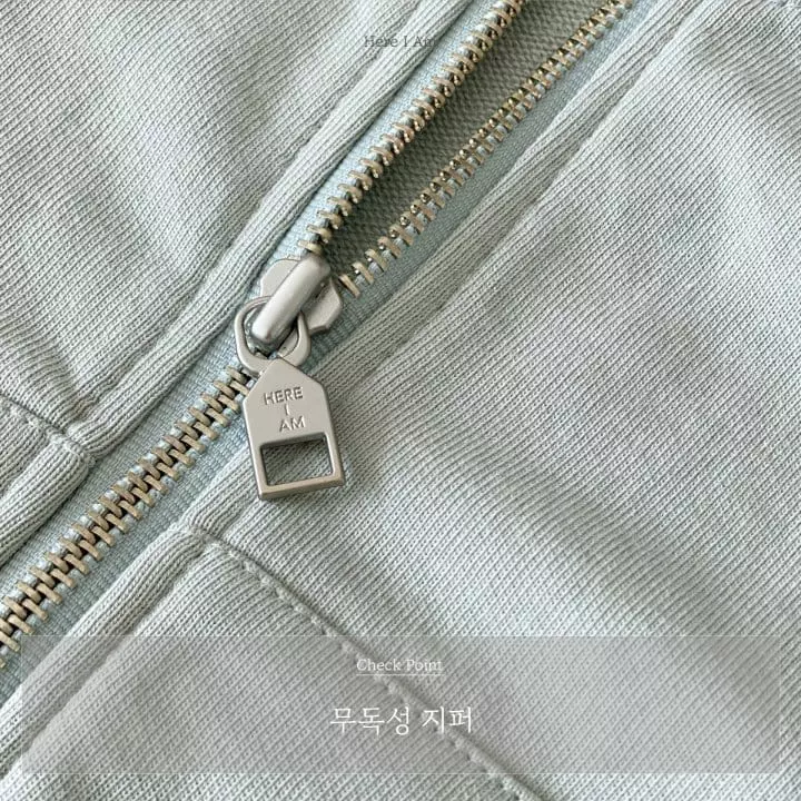 Here I Am - Korean Children Fashion - #prettylittlegirls - Stead Hoody Zip-up - 4