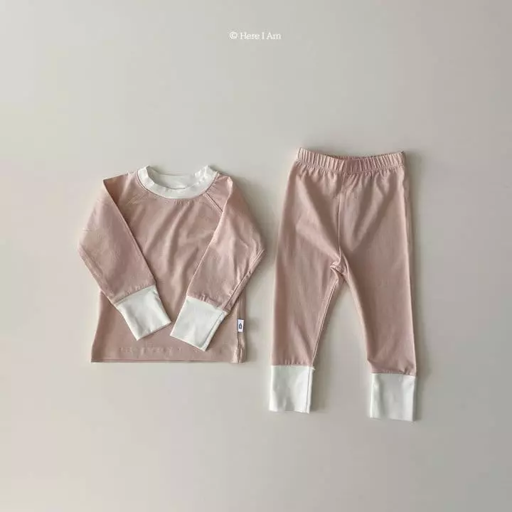 Here I Am - Korean Children Fashion - #toddlerclothing - Maren Modal Top Bottom Set - 6