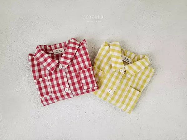 Hi Byebebe - Korean Baby Fashion - #babyboutiqueclothing - Check Shirt - 10