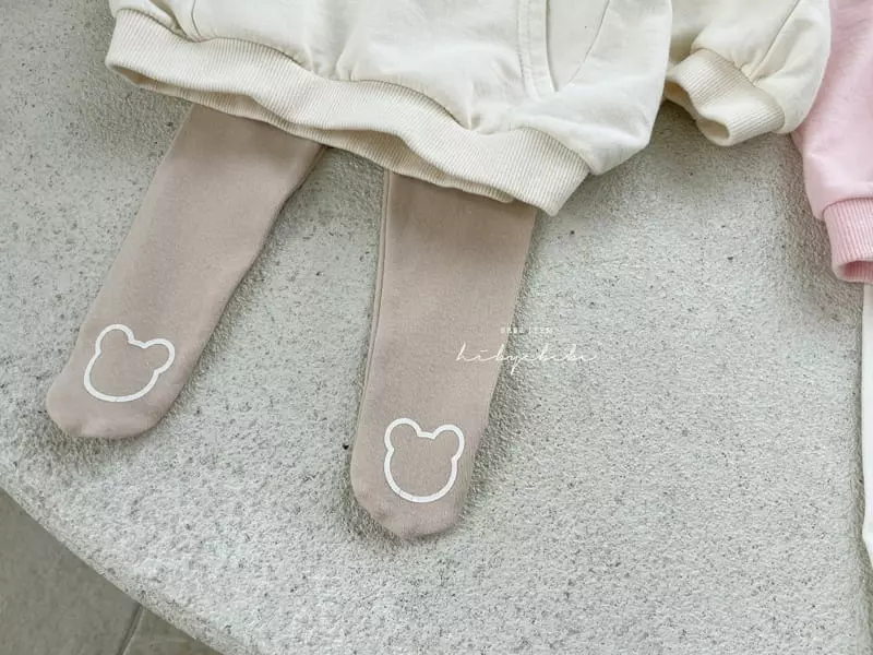 Hi Byebebe - Korean Baby Fashion - #babyoutfit - Bear Foot Leggings - 6