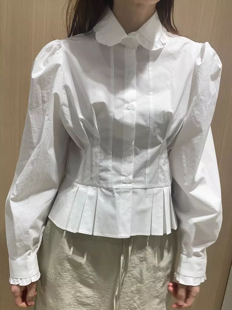 Hue - Korean Women Fashion - #vintageinspired - Roro Blouse - 2