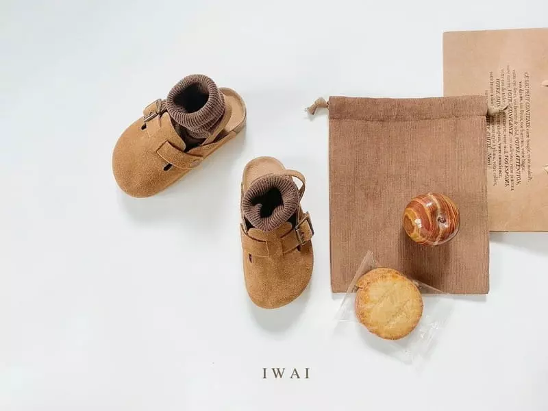 IWAI - Korean Children Fashion - #childrensboutique - IW918 Tan Flats
