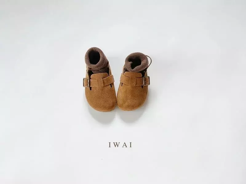 IWAI - Korean Children Fashion - #discoveringself - IW918 Tan Flats - 3