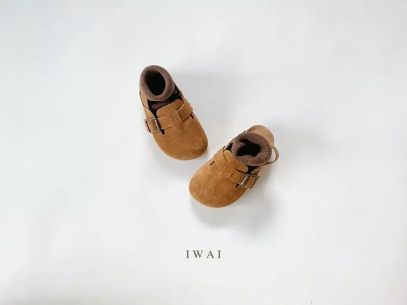 IWAI - Korean Children Fashion - #discoveringself - IW918 Tan Flats - 4