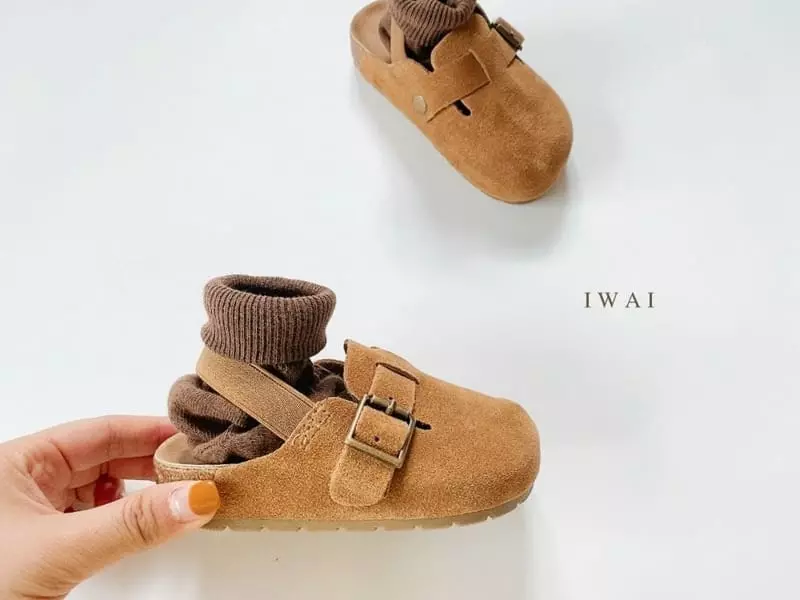 IWAI - Korean Children Fashion - #kidzfashiontrend - IW918 Tan Flats - 7
