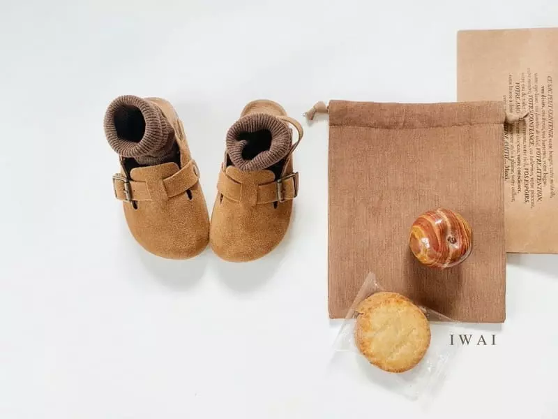 IWAI - Korean Children Fashion - #littlefashionista - IW918 Tan Flats - 9