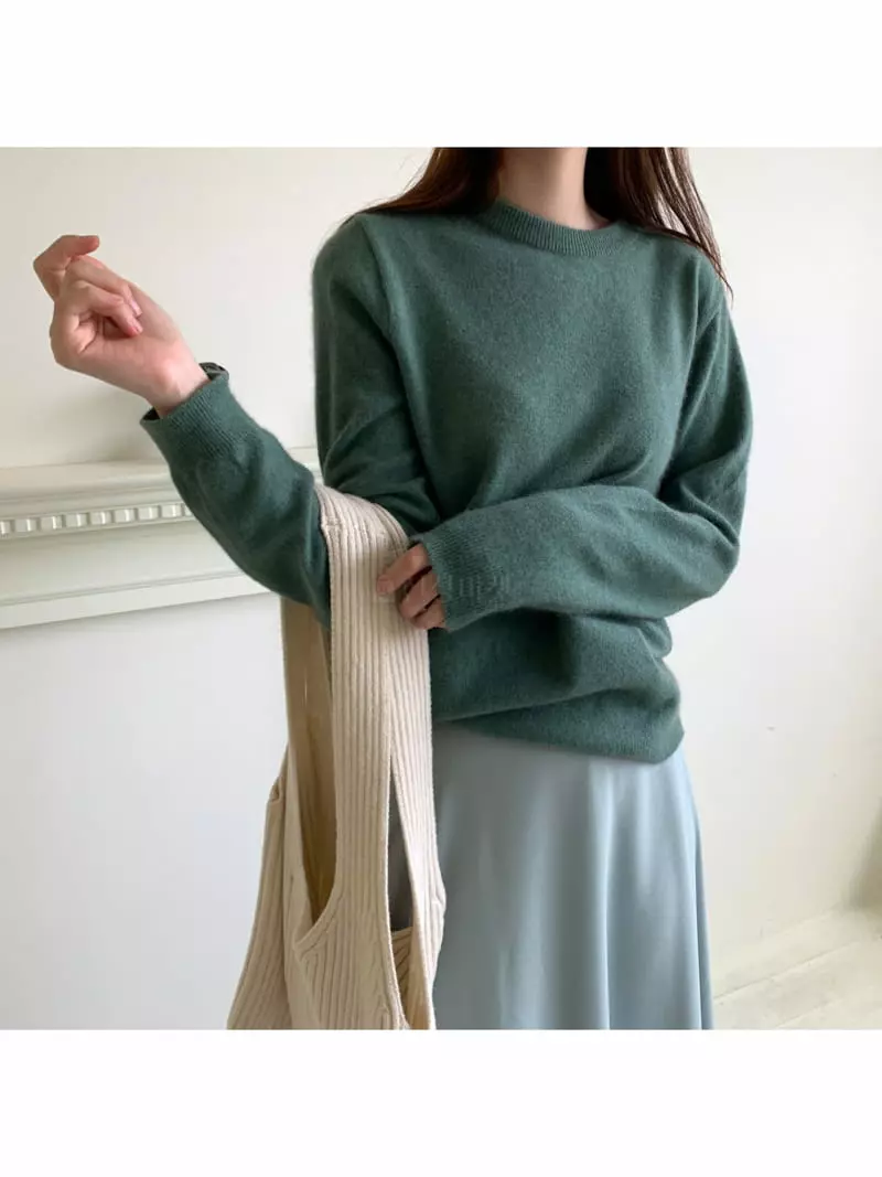 Imagine - Korean Women Fashion - #womensfashion - Raccoon Coco Knit Tee - 4