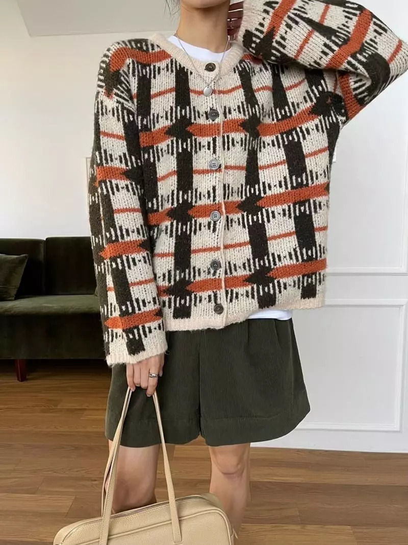 Imagine - Korean Women Fashion - #momslook - Melon Cardigan