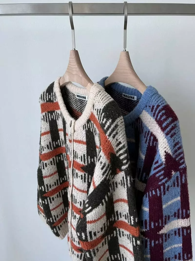 Imagine - Korean Women Fashion - #vintageinspired - Melon Cardigan - 4