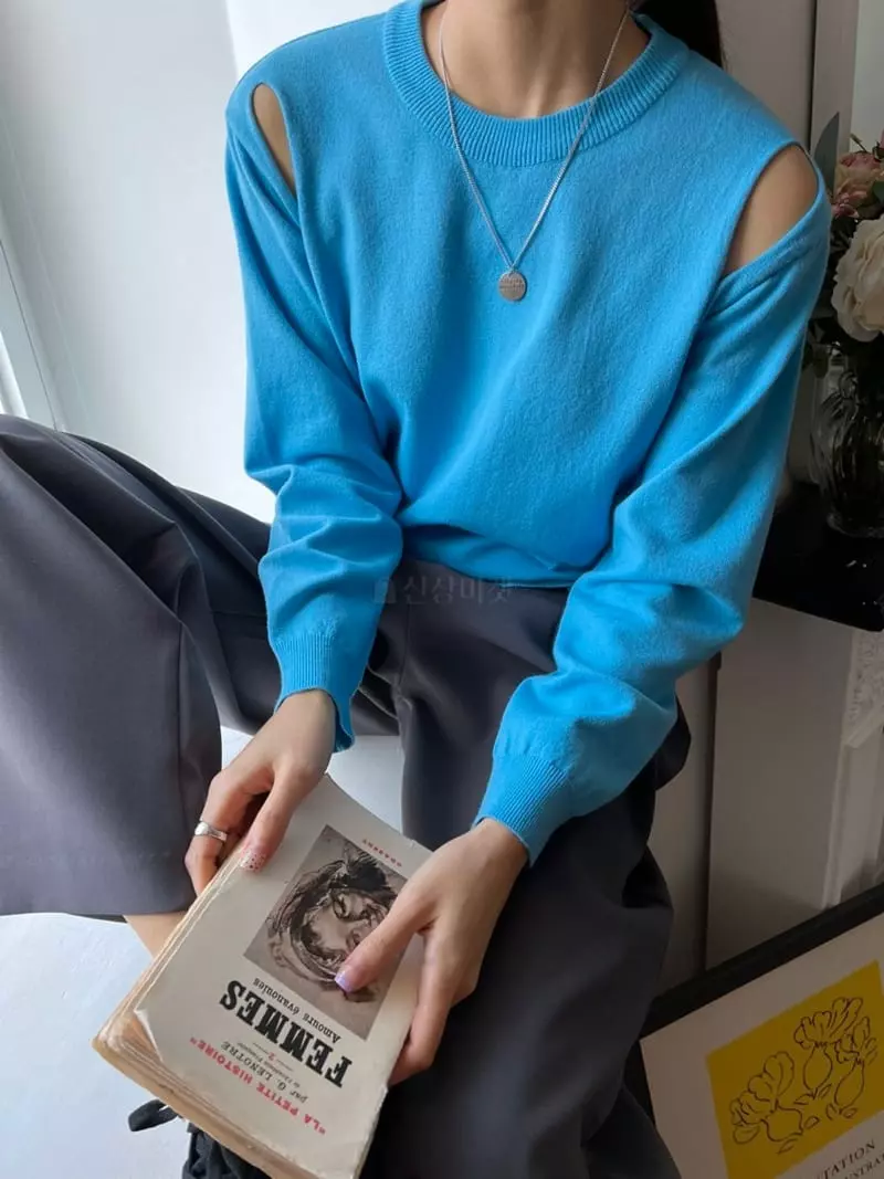 Imagine - Korean Women Fashion - #womensfashion - Holy Knit Tee - 3