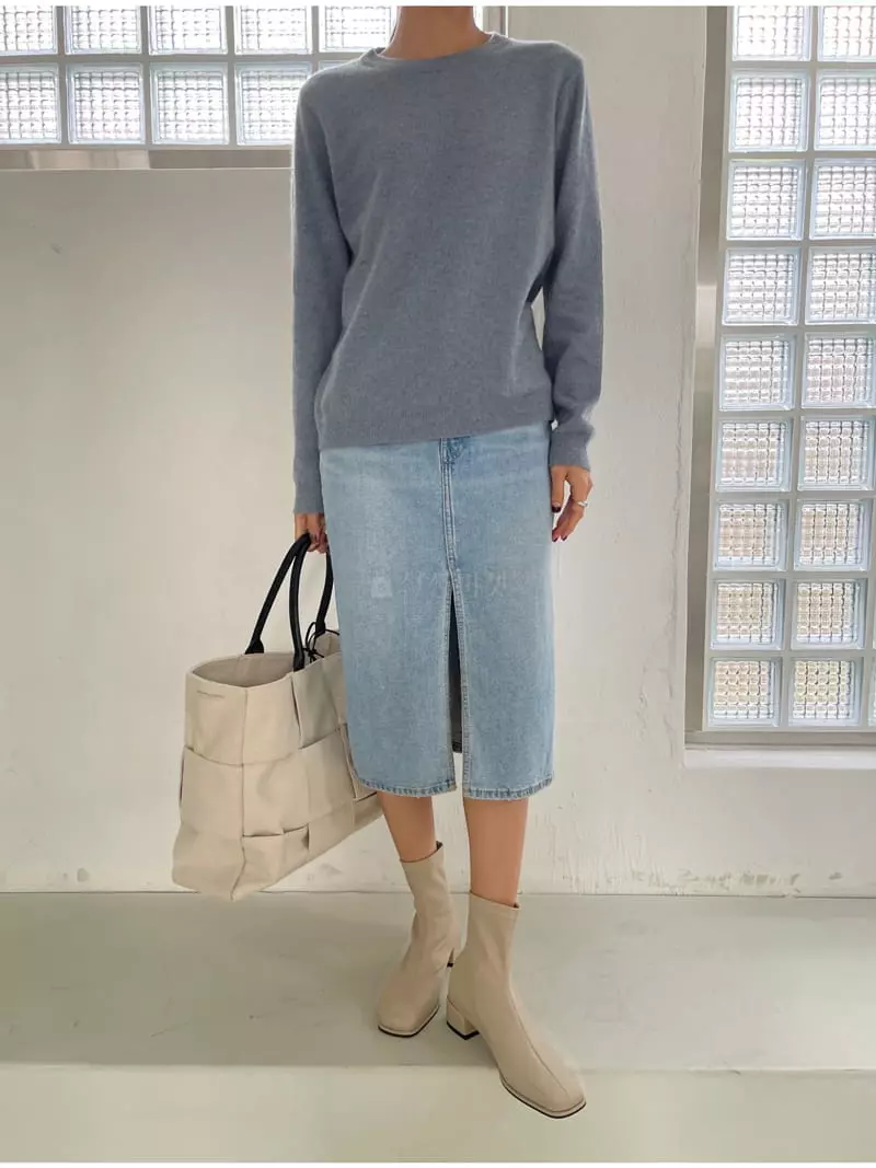 Imagine - Korean Women Fashion - #womensfashion - Raccoon Coco Knit Tee - 3