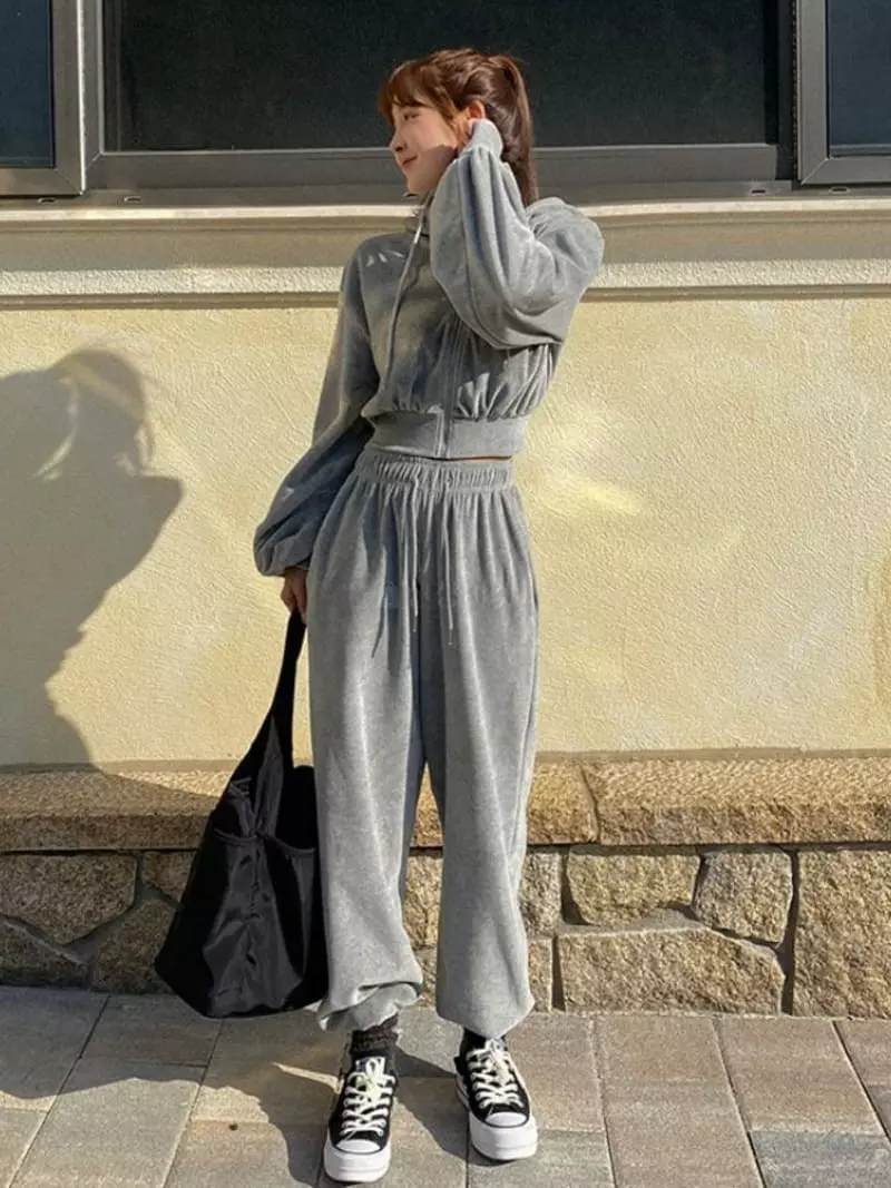 J Bella - Korean Women Fashion - #vintageinspired - Belloa Jogger Pants - 2