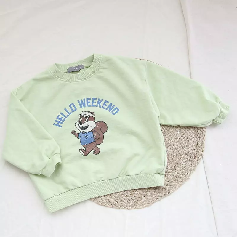 J-Room - Korean Children Fashion - #childofig - Squirrel Daily Sweatshirt