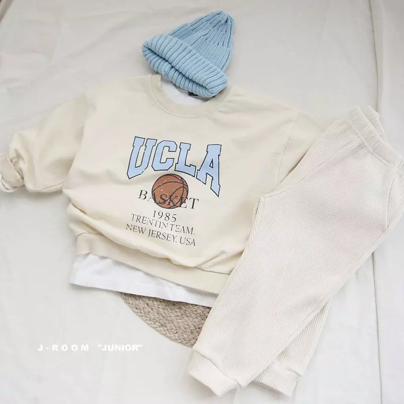 J-Room - Korean Children Fashion - #childrensboutique - Basket Daily Sweatshirt - 7