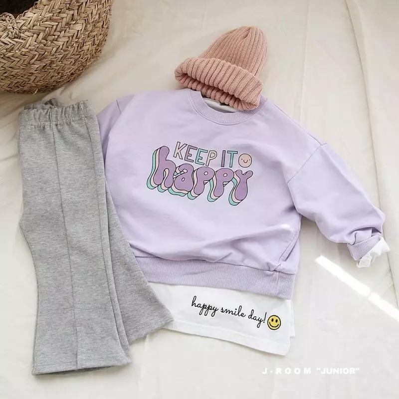 J-Room - Korean Children Fashion - #designkidswear - Happy Daily Sweatshirt - 5