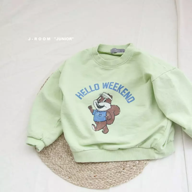 J-Room - Korean Children Fashion - #designkidswear - Squirrel Daily Sweatshirt - 3