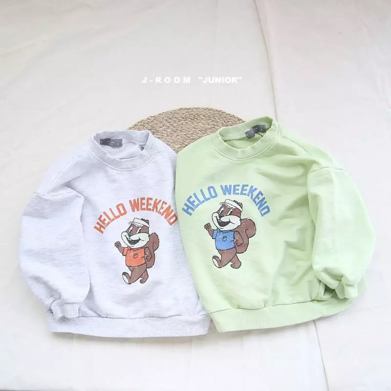 J-Room - Korean Children Fashion - #designkidswear - Squirrel Daily Sweatshirt - 4