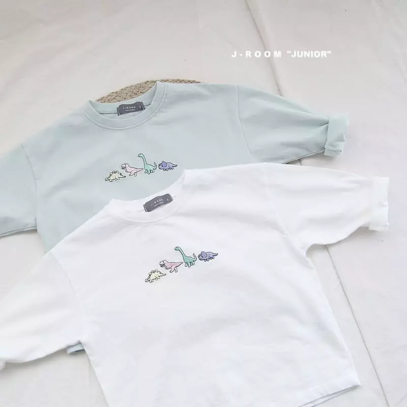 J-Room - Korean Children Fashion - #fashionkids - Dino Tee - 9