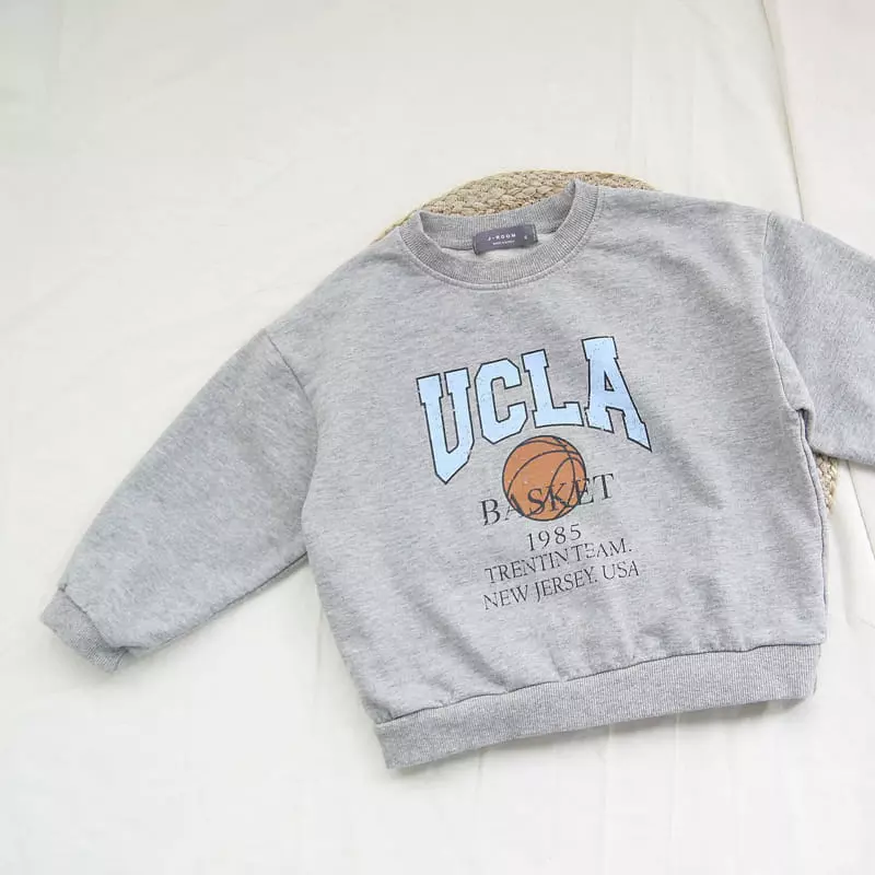 J-Room - Korean Children Fashion - #minifashionista - Basket Daily Sweatshirt