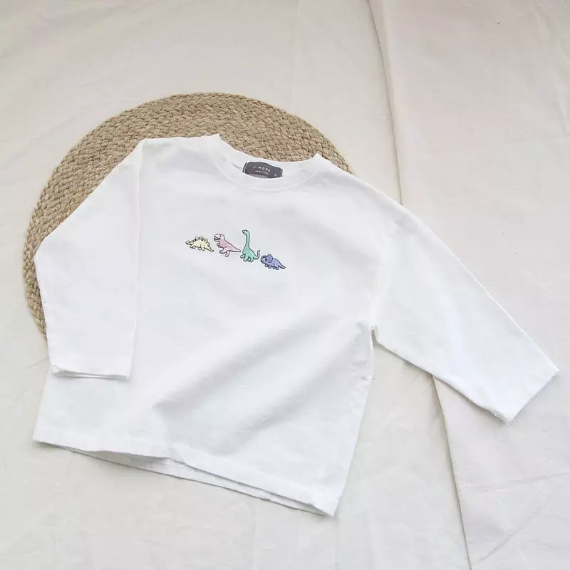 J-Room - Korean Children Fashion - #prettylittlegirls - Dino Tee