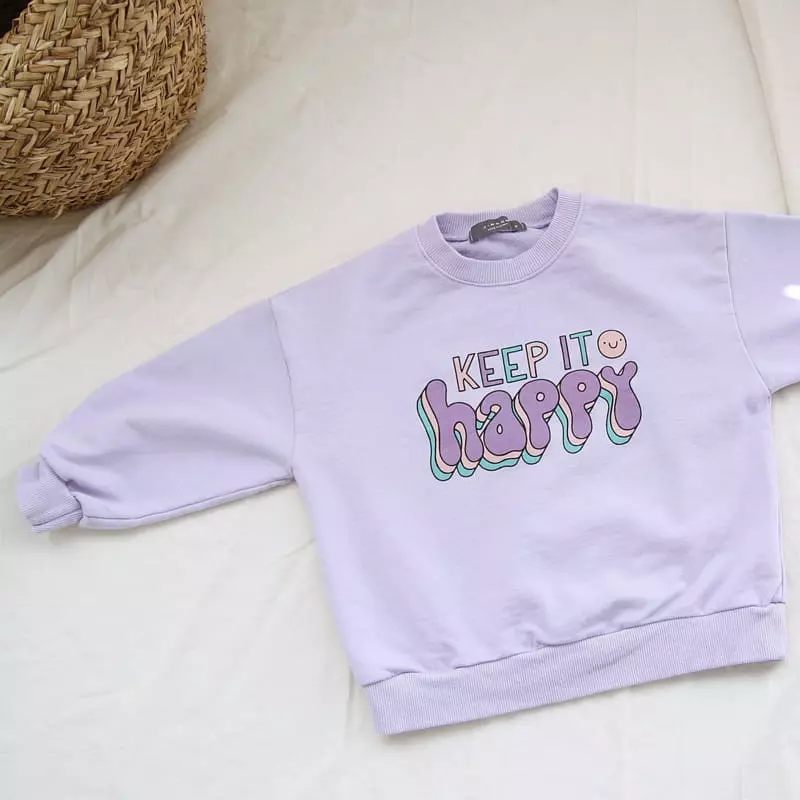 J-Room - Korean Children Fashion - #stylishchildhood - Happy Daily Sweatshirt - 2