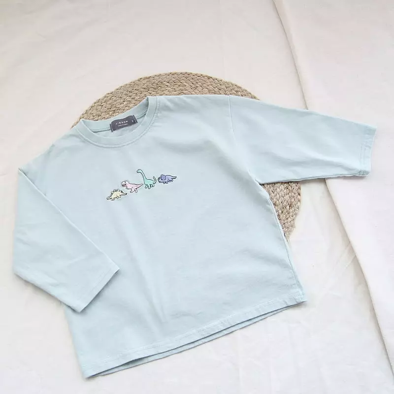 J-Room - Korean Children Fashion - #todddlerfashion - Dino Tee - 2