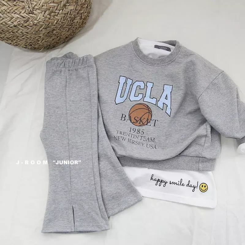 J-Room - Korean Children Fashion - #todddlerfashion - Basket Daily Sweatshirt - 4