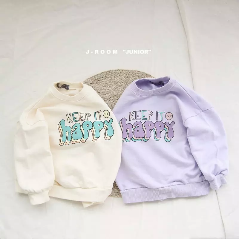 J-Room - Korean Children Fashion - #toddlerclothing - Happy Daily Sweatshirt
