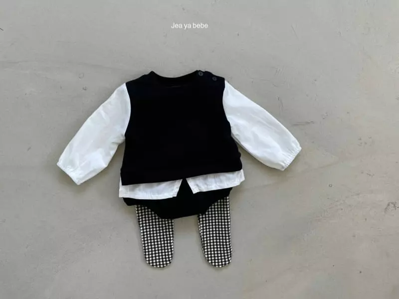 Jeaya & Mymi - Korean Baby Fashion - #babyboutiqueclothing - Couple Bodysuit - 10