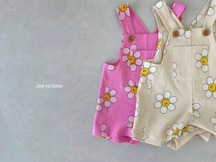 Jeaya & Mymi - Korean Baby Fashion - #babyfever - Daisy Dingarees Bodysuit