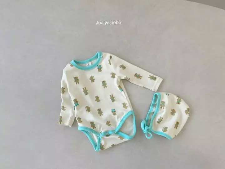 Jeaya & Mymi - Korean Baby Fashion - #babygirlfashion - Mini Bear Bodysuit