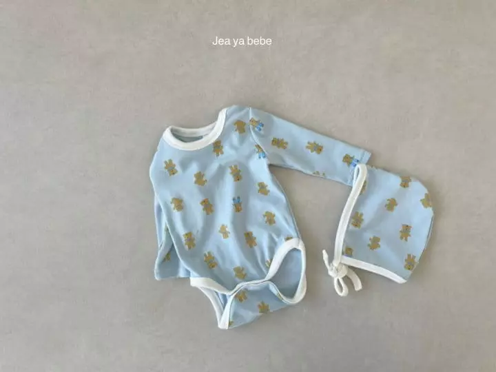 Jeaya & Mymi - Korean Baby Fashion - #babyoninstagram - Mini Bear Bodysuit - 3
