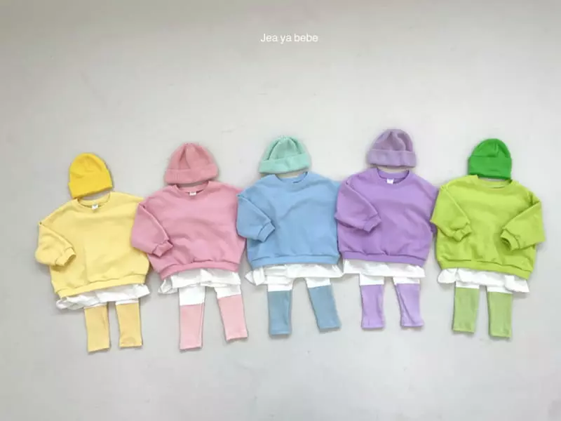 Jeaya & Mymi - Korean Children Fashion - #kidzfashiontrend - Bom Bom Top Bottom Set - 2