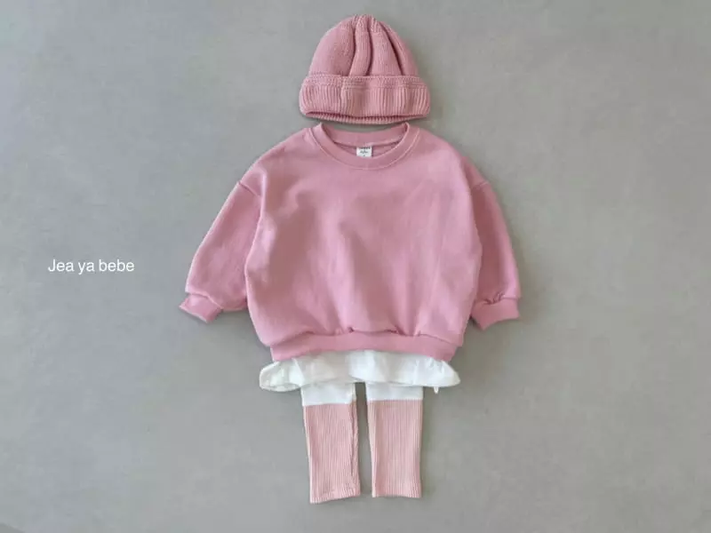Jeaya & Mymi - Korean Children Fashion - #toddlerclothing - Bom Bom Top Bottom Set - 9