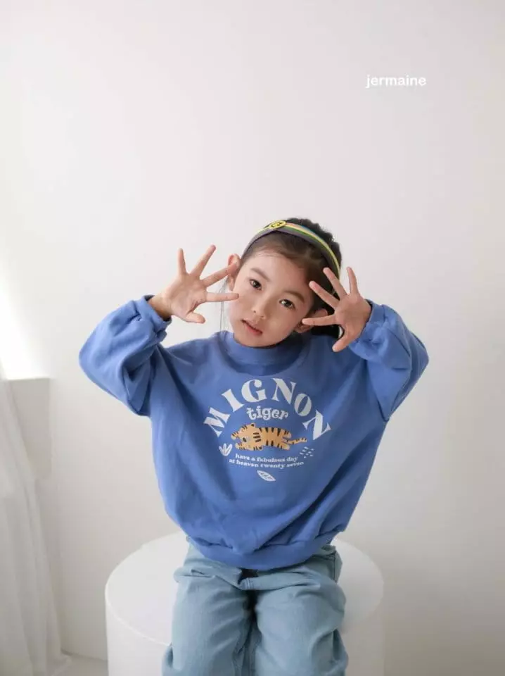 Jermaine - Korean Children Fashion - #Kfashion4kids - Minon Tiger Tee - 5